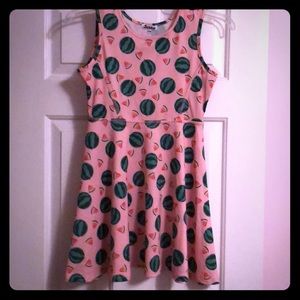 Watermelon print dress